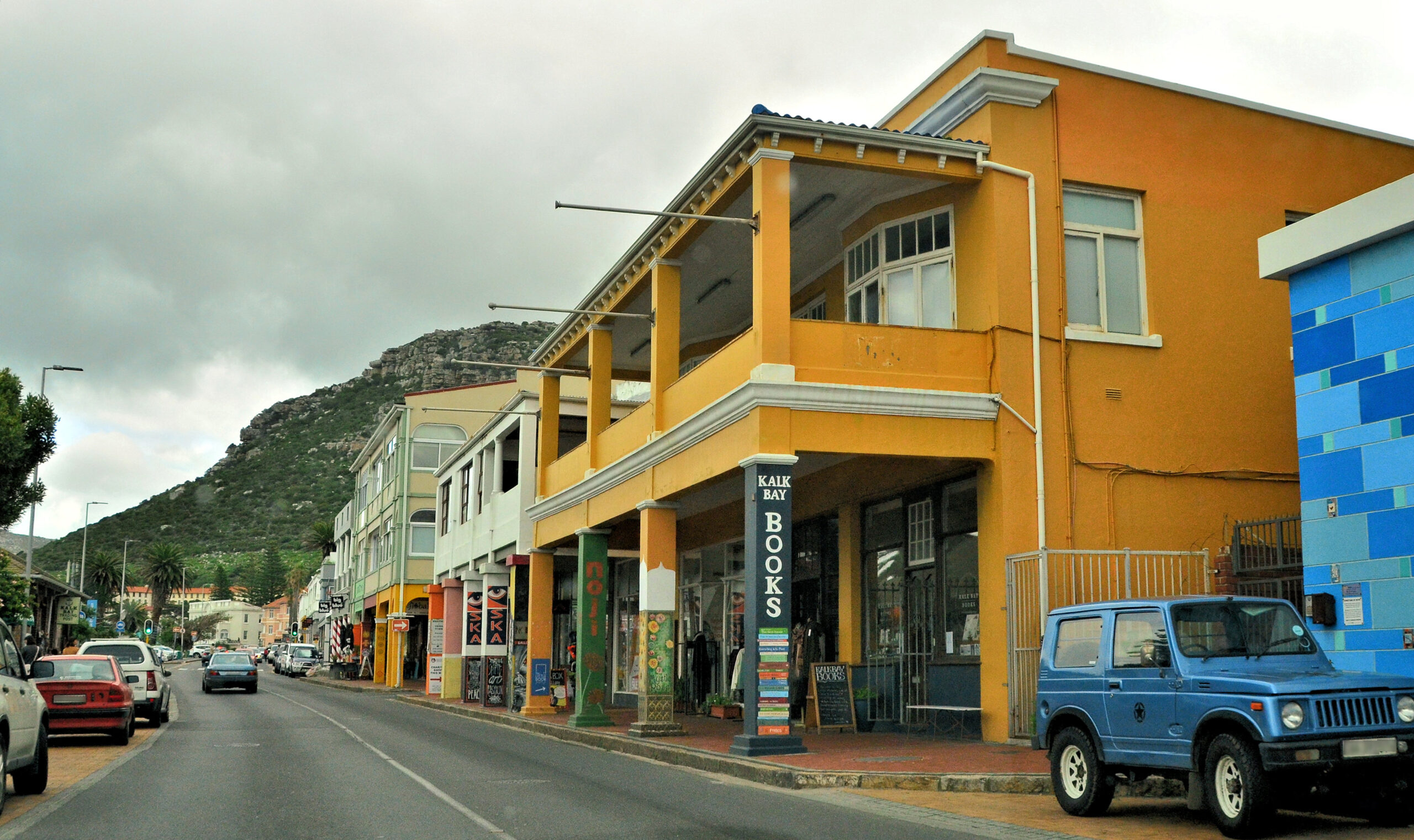 Main Road antique strip & Kalk Bay Books